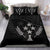 Kosrae Duvet Cover Set - Kosrae Flag Black - Polynesian Pride