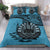 Tahiti Duvet Cover Set - Tahiti Flag Blue - Polynesian Pride