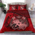 Polynesian Duvet Cover Set - Tonga Bedding Set Red - Polynesian Pride