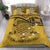 Tuvalu Duvet Cover Set - Coat Of Arms & Flag Yellow - Polynesian Pride