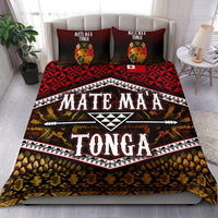 Polynesian Bedding Set - Mate Ma'a Tonga Duvet Cover Set - Polynesian Pride