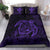 Hawaiian Map Turtle Kanaka Hibiscus Polynesian Bedding Set - Purple - Polynesian Pride