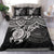 American Samoa Polynesian Duvet Cover Set - Black Turtle - Polynesian Pride