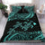 Polynesian Bedding Set - Hawaii Duvet Cover Set Blue Sea Turtle Art - Polynesian Pride