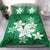 Hawaiian Plumeria Polynesian Bedding Set - Green - Polynesian Pride