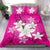 Hawaiian Plumeria Polynesian Bedding Set - Pink - Polynesian Pride