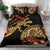 American Samoa Polynesian Duvet Cover Set - Lizard Lucky - Polynesian Pride