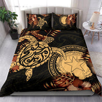Polynesian Duvet Cover Set - Northern Mariana Islands Duvet Cover Set Turtle Lucky - Polynesian Pride