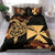 Polynesian Duvet Cover Set - Wallis And Futuna Duvet Cover Set Turtle Lucky - Polynesian Pride