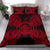 Polynesian Bedding Set - Palau Duvet Cover Set Map Red Red - Polynesian Pride