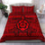 Hawaiian Turtle Polyensian Tribal Bedding Set Red - Polynesian Pride