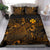 Polynesian Bedding Set - Wallis And Futuna Duvet Cover Set Gold Color - Polynesian Pride