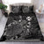 Polynesian Bedding Set - Wallis And Futuna Duvet Cover Set Black Color - Polynesian Pride