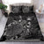 Polynesian Bedding Set - Samoa Duvet Cover Set Black Color - Polynesian Pride