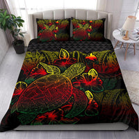 Polynesian Bedding Set - Papua New Guinea Duvet Cover Set Reggae Color - Polynesian Pride