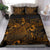 Polynesian Bedding Set - Palau Duvet Cover Set Gold Color - Polynesian Pride