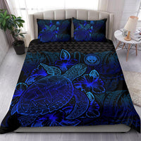 Polynesian Bedding Set - Federated States Of Micronesia Duvet Cover Set Blue Color - Polynesian Pride