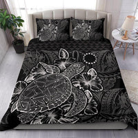 Polynesian Bedding Set - Cook Islands Duvet Cover Set Black Color - Polynesian Pride