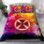 Polynesian Bedding Set Wallis And Futuna Duvet Cover Set Bright Style - Polynesian Pride