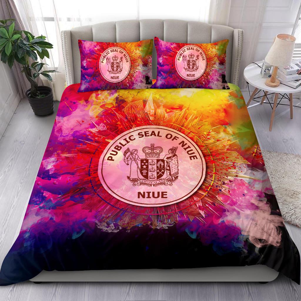 Polynesian Bedding Set Niue Duvet Cover Set Bright Style - Polynesian Pride