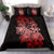 Polynesian Bedding Set - Guam Duvet Cover Set Red Latte Stone Black - Polynesian Pride