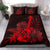 Hawaii Bedding Set - Hawaii Ukulele Flower Bedding Set - Red - Polynesian Pride