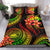 Polynesian Bedding Set - American Samoa Duvet Cover Set - Reggae Plumeria REGGAE - Polynesian Pride