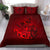 Polynesian Bedding Set Hawaii Duvet Cover Set - A Father's Love Red - Polynesian Pride