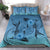 Hawaii Whale Coat Of Arm Polynesian Bedding Set - Polynesian Pride