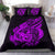 Polynesian Bedding Set - Tonga Duvet Cover Set Father And Son Purple - Polynesian Pride