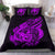 Polynesian Bedding Set - Hawaii Duvet Cover Set Father And Son Purple - Polynesian Pride