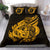 Polynesian Bedding Set - Chuuk Duvet Cover Set Father And Son Gold - Polynesian Pride