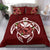 Hawaii Bedding Set - Hawaii Turtle Hibiscus Polynesian Bedding Set - Red Three - Polynesian Pride