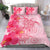 Hawaii Bedding Set - Hawaii Turtle Hibiscus Vintage Pink Bedding Set - Polynesian Pride