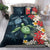 Kanaka Maoli (Hawaiian) Bedding Set - Sea Turtle Tropical Hibiscus And Plumeria - Polynesian Pride