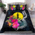 Polynesian Bedding Set - New Caledonia Duvet Cover Set Tropical Flowers - Polynesian Pride