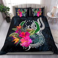 Polynesian Bedding Set - Pohnpei Duvet Cover Set Tropical Flowers - Polynesian Pride