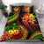 Polynesian Bedding Set - Samoa Duvet Cover Set - Reggae Plumeria - Polynesian Pride