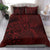 Hawaii Sea Turtle Water Color Travel Galaxy Bedding Set - AH - Red - Polynesian Pride