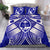 Guam Polynesian Bedding Set - Guam White Seal with Polynesian Tattoo Ver 02 - Polynesian Pride