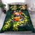 Polynesian Bedding Set - Tonga Duvet Cover Set - Ti Leaf Lei Turtle - Polynesian Pride