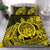 Hawaii Bedding Set - Hawaii Polynesian Turtle Bedding Set - Daria Style Yellow - Polynesian Pride