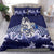 Maori Manaia The Blue Sea Bedding Set, Navy - Polynesian Pride