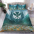 Hawaii Polynesia Bedding Set - Palm Leave and Plumeria Under Sea - Polynesian Pride