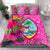 Guam Bedding Set - Hibiscus Polynesian Pattern Pink Version Pink - Polynesian Pride