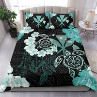 Hawaii Dream Catcher Turtle Hibiscus Plumeria Polynesian Turquoise - Bedding Set AH - Polynesian Pride