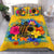 The Northern Mariana Islands Polynesian Bedding Set - Turtle with Plumeria and Hibiscus - Polynesian Pride