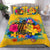 Fiji Polynesian Bedding Set - Turtle with Plumeria and Hibiscus - Polynesian Pride