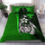 Polynesian Bedding Set - Hawaii Duvet Cover Set Green - Turtle with Hook - Polynesian Pride