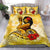 Polynesian Bedding Set - Samoa Duvet Cover Set - Samoan Girl - Polynesian Pride